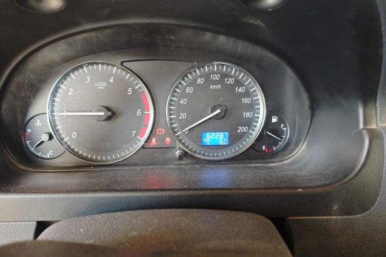 Used BAIC Changhe M50S 2015 1.4L Restyled Business Class (Leaf Spring) K14B Odometer Close Up