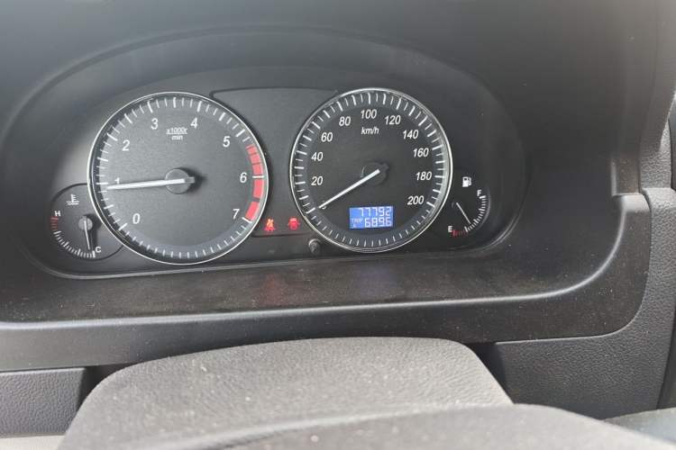 Used BAIC Changhe M50S 2015 1.5L Restyled Business Class (Leaf Spring) DAM15DL Odometer Close Up