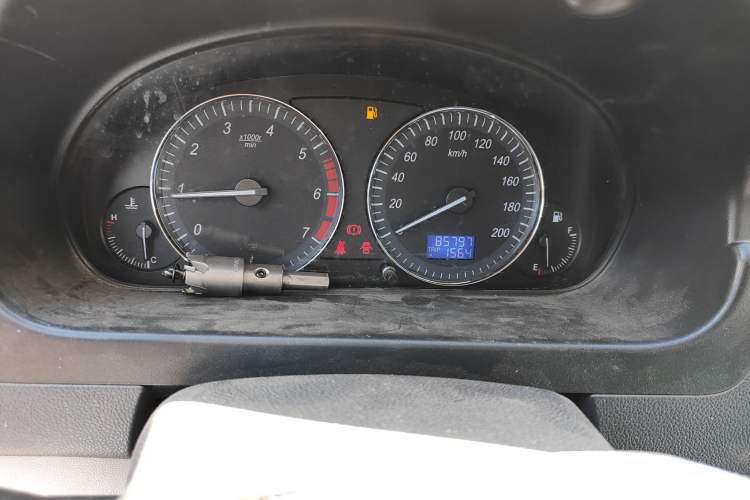Used BAIC Changhe M50S 2015 1.5L S 1.5L Executive Class DAM15DL Odometer Close Up