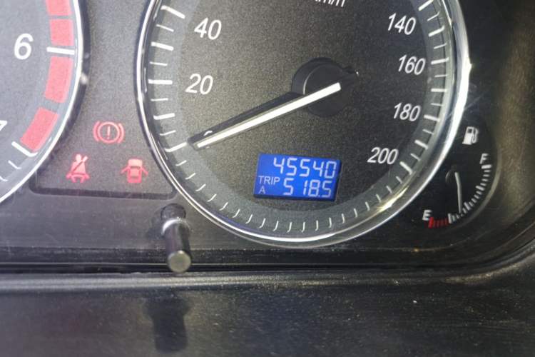 Used BAIC Changhe M50S 2018 1.4L Business Class (Leaf Spring) K14B-F Odometer Close Up
