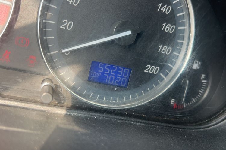 Used BAIC Changhe M50S 2018 1.5L Economy Class DAM15DL Odometer Close Up