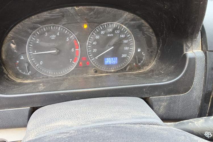 Used BAIC Changhe M50S 2018 1.4L Economy Class K14B-F Odometer Close Up
