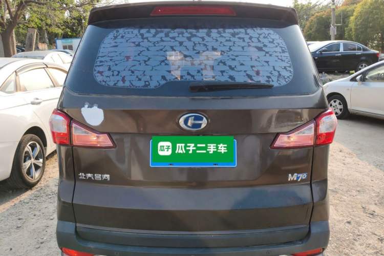 Used BAIC Changhe M70 2017 1.5L manual luxury cabin Rear