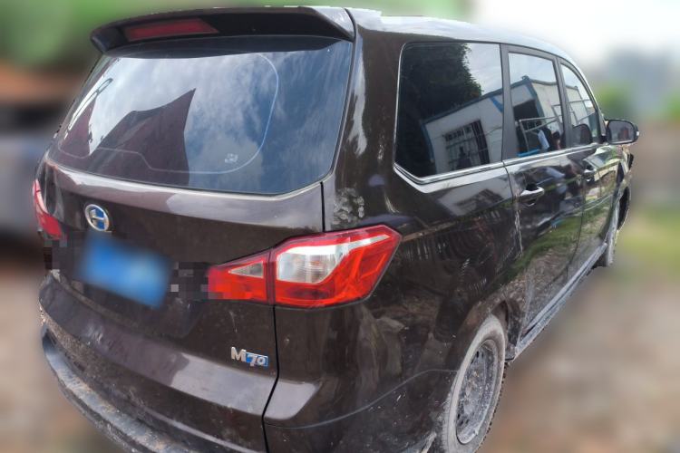 Used BAIC Changhe M70 2017 1.5L manual business class Rear Right 45 Deg
