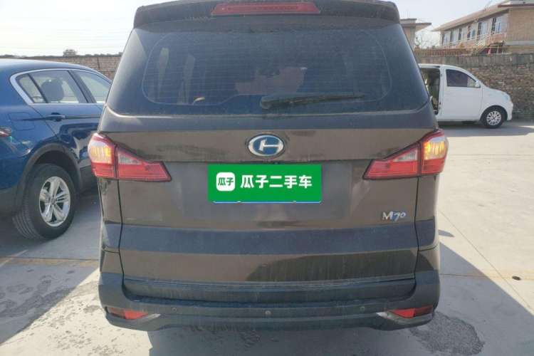 Used BAIC Changhe M70 2017 1.5L manual luxury cabin Rear