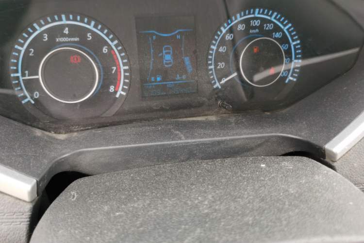 Used BAIC Changhe M70 2017 1.5L manual business class Odometer Close Up