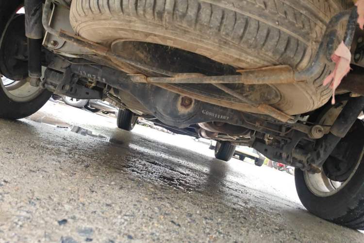 Used BAIC Changhe M70 2017 1.5L manual first-class cabin Chassis Rear