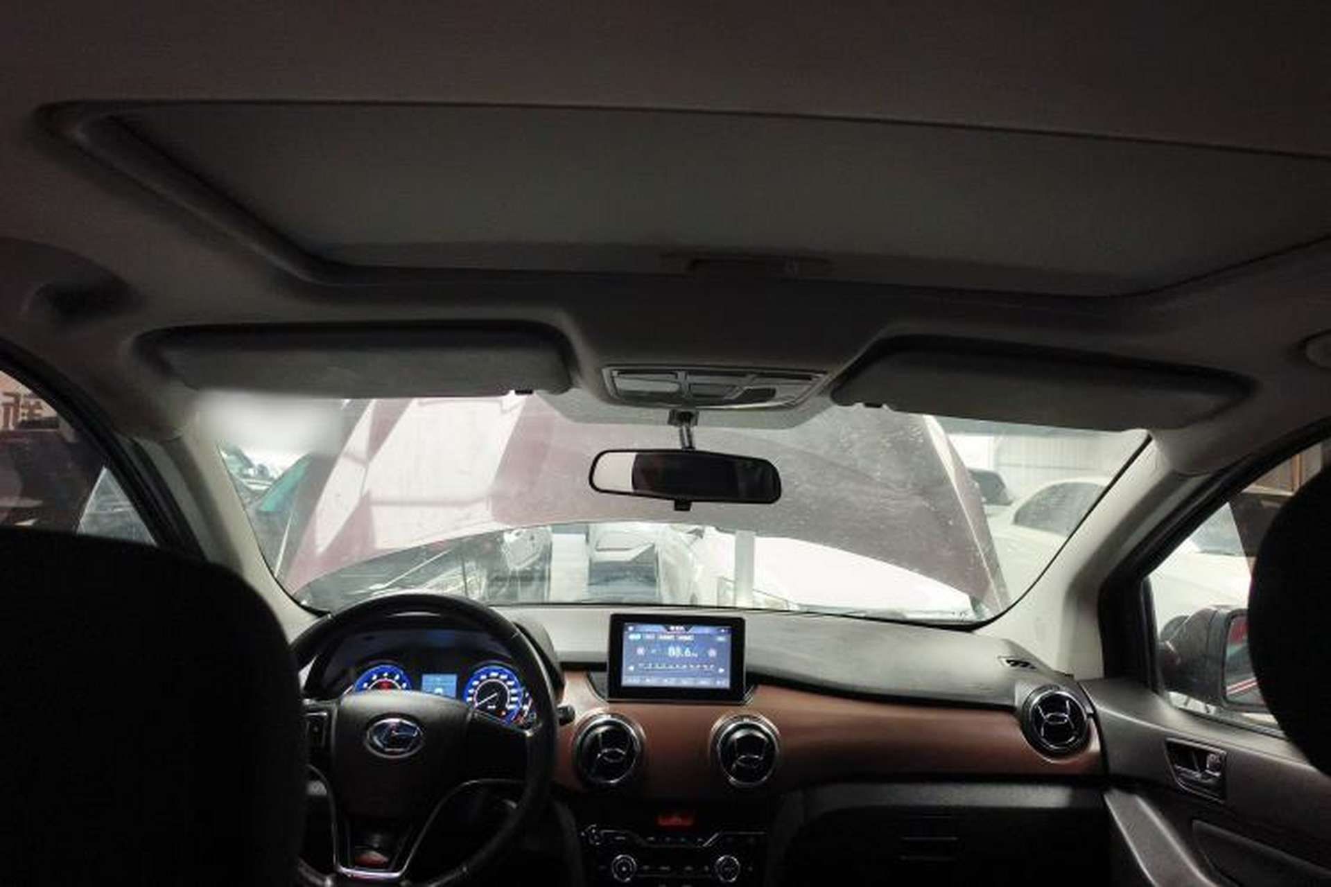 Used BAIC Changhe Q25 2016 1.5L Manual Lehui Edition Headliner
