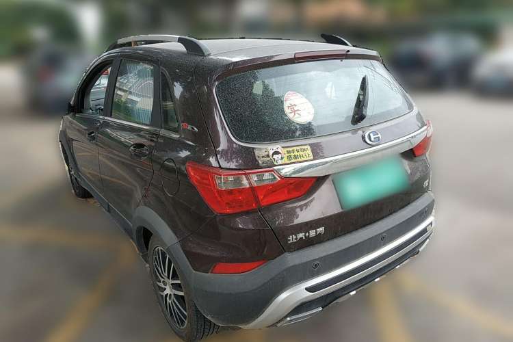 Used BAIC Changhe Q25 2016 1.5L Automatic Lehui Edition Rear Left 45 Deg