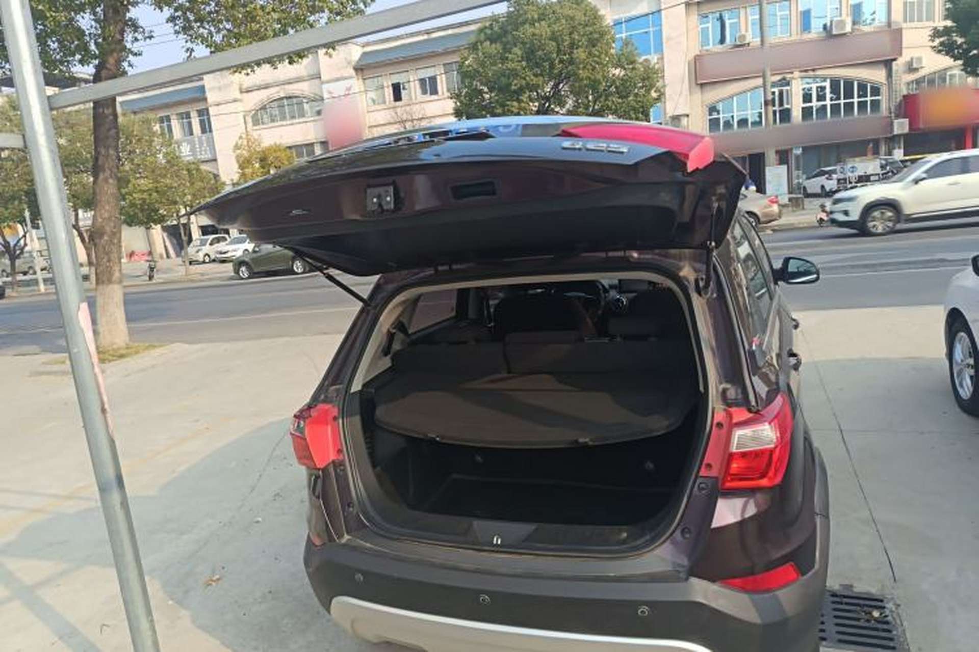 Used BAIC Changhe Q25 2016 1.5L Manual Lehui Edition Trunk
