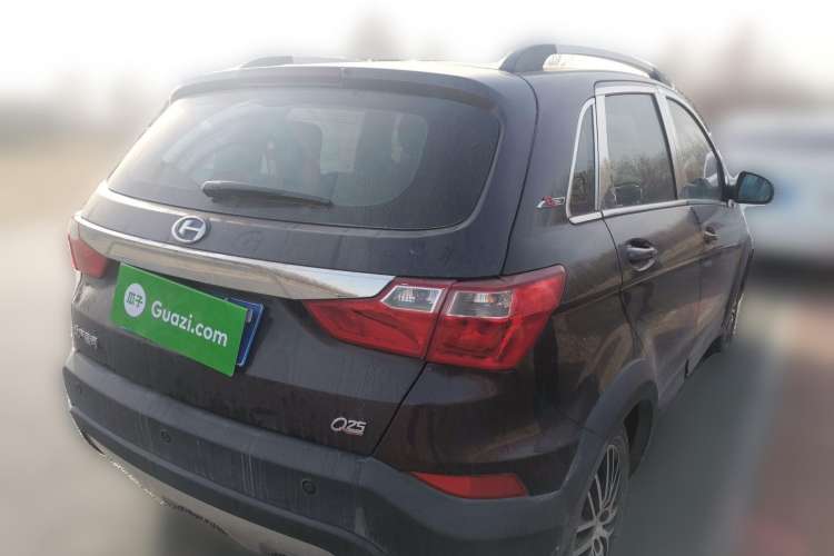 Used BAIC Changhe Q25 2016 1.5L Automatic Lehui Edition Rear Right 45 Deg