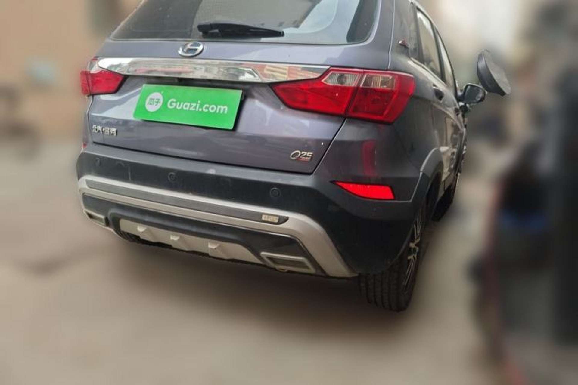 Used BAIC Changhe Q25 2016 1.5L Manual Lehui Edition Rear Right 45 Deg