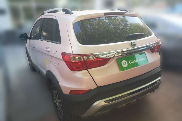 Used BAIC Changhe Q25 2016 1.5L Automatic Lehui Edition Rear Left 45 Deg