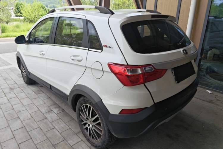 Used BAIC Changhe Q25 2016 1.5L Automatic Lehui Edition Rear Left 45 Deg