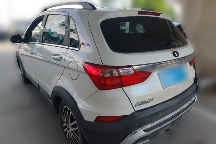 Used BAIC Changhe Q25 2016 1.5L Automatic Lehui Edition Rear Left 45 Deg