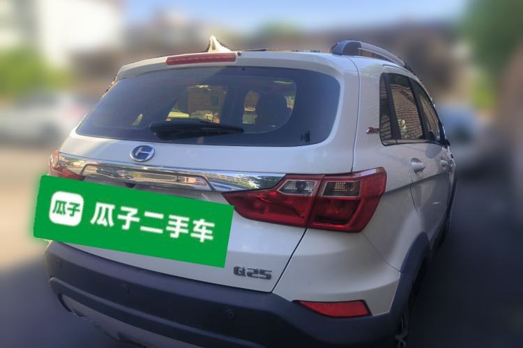 Used BAIC Changhe Q25 2016 1.5L Manual Lehui Edition Rear Right 45 Deg