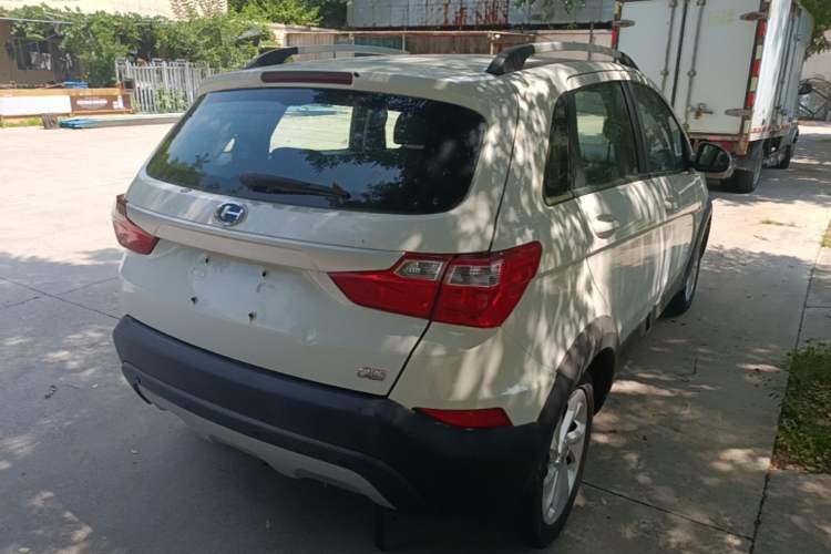 Used BAIC Changhe Q25 2016 1.5L Manual Fun Edition Rear Right 45 Deg
