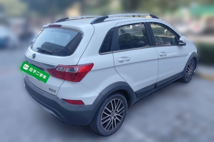 Used BAIC Changhe Q25 2016 1.5L Automatic Lehui Edition Rear Right 45 Deg