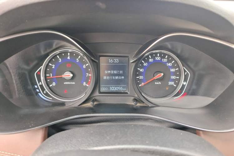 Used BAIC Changhe Q35 2016 1.5L Manual Smart Edition Instrument Cluster