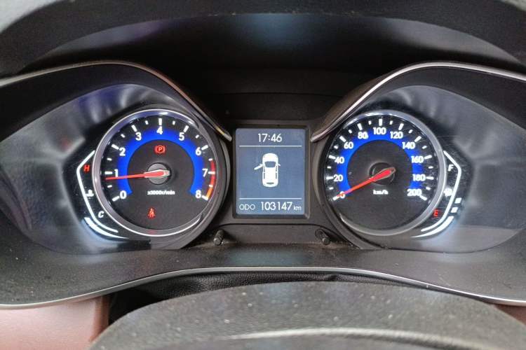 Used BAIC Changhe Q35 2016 1.5L Manual Smart Edition Instrument Cluster