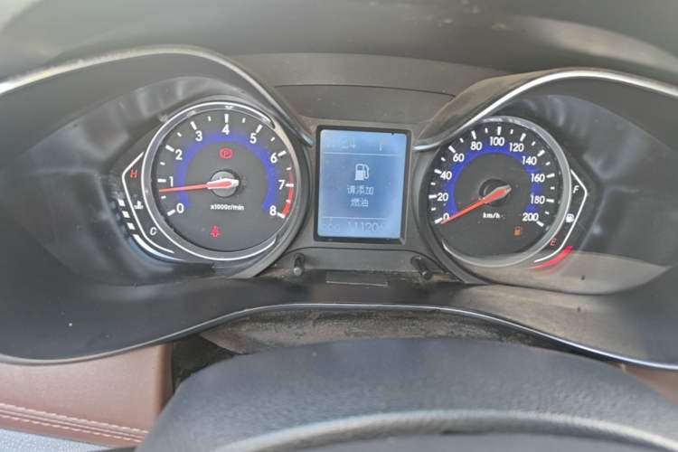 Used BAIC Changhe Q35 2016 1.5L Automatic Smart Edition Instrument Cluster