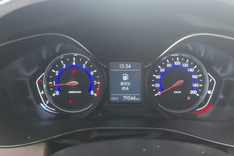 Used BAIC Changhe Q35 2016 1.5L Manual Smart Edition Instrument Cluster