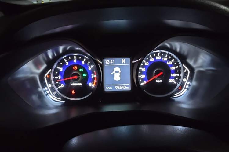 Used BAIC Changhe Q35 2016 1.5L Automatic Smart Edition Instrument Cluster