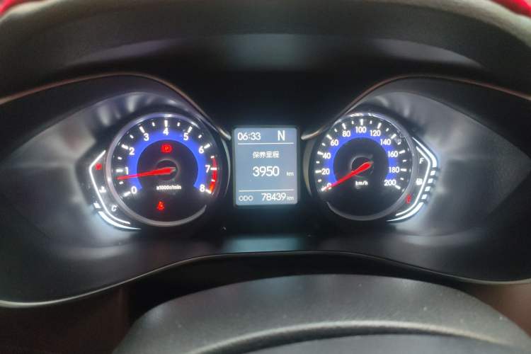 Used BAIC Changhe Q35 2016 1.5L Automatic Smart Edition Instrument Cluster