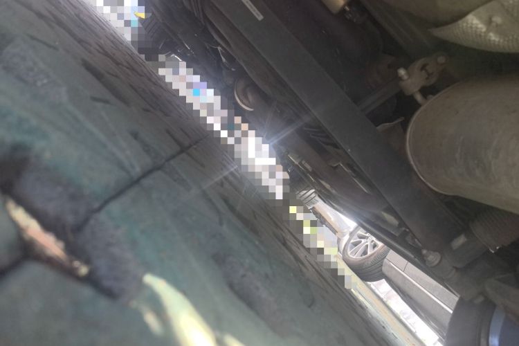 Used BAIC Changhe Q35 2018 1.5L Manual Smart Edition Chassis Rear