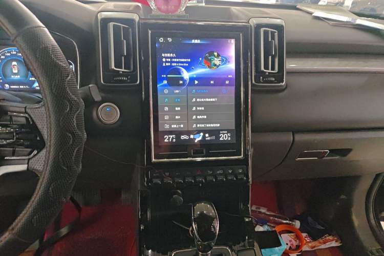 Used BAIC Changhe Q7 2018 1.5T CVT Elite Model Audio And AC Panel