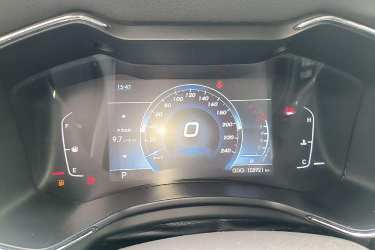 Used BAIC Changhe Q7 2018 1.5T CVT Elite Model Instrument Cluster