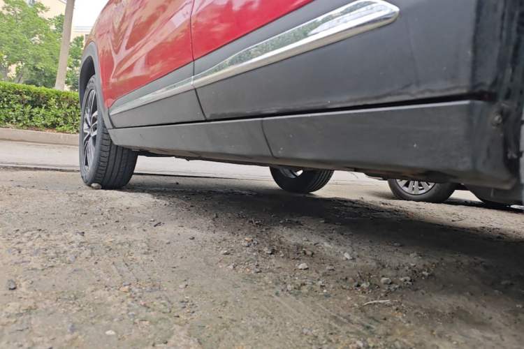 Used BAIC Changhe Q7 2018 1.5T CVT Elite Model Left Side Sill