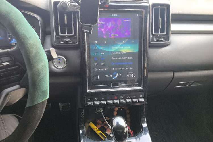 Used BAIC Changhe Q7 2018 1.5T CVT Elite Model Audio And AC Panel