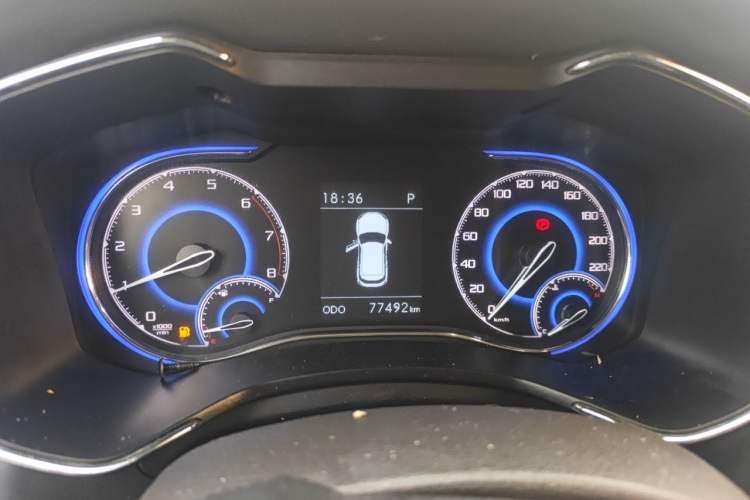 Used BAIC Changhe Q7 2018 1.5T CVT Comfort Model Instrument Cluster