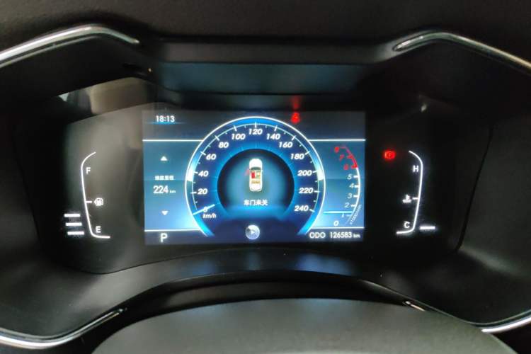 Used BAIC Changhe Q7 2018 1.5T CVT Elite Model Instrument Cluster