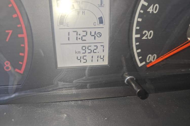 Used BAIC Changhe Wagon R 2020 1.4L Super Value Edition Odometer Close Up