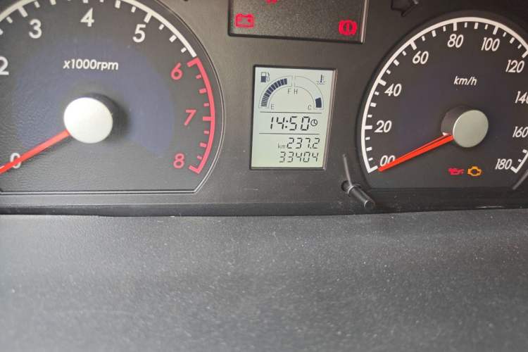 Used BAIC Changhe Wagon R 2020 1.4L Super Value Edition Odometer Close Up