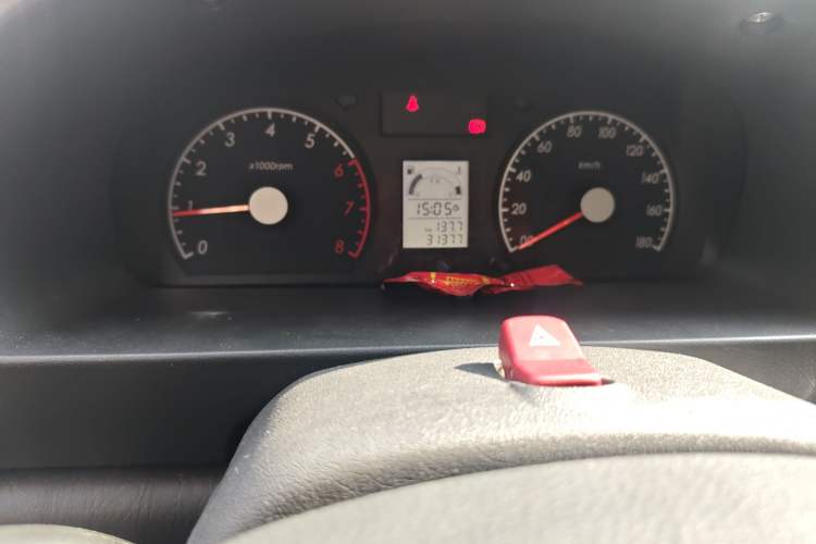 Used BAIC Changhe Wagon R 2020 1.4L Value Edition Odometer Close Up
