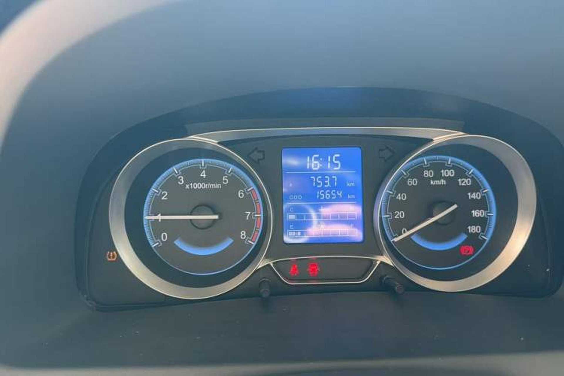 Used BAIC Changhe Wagon R 2023 1.4L Standard Edition Odometer Close Up