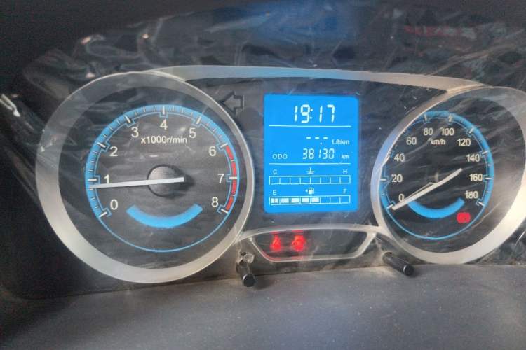 Used BAIC Changhe Wagon R X5 2019 1.4L Elite Edition Odometer Close Up