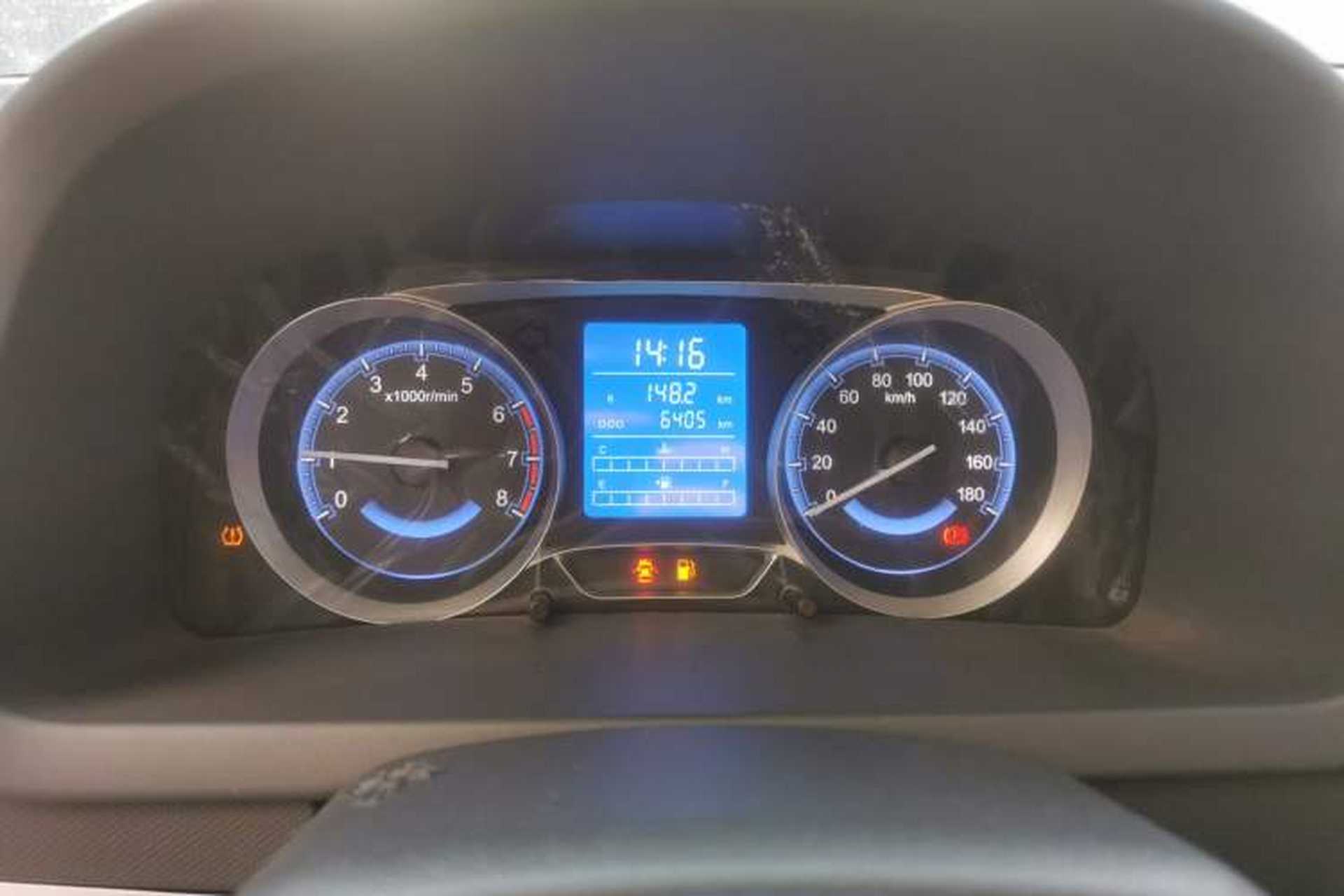 Used BAIC Changhe Wagon R X5 2020 1.4L Comfort Model Odometer Close Up