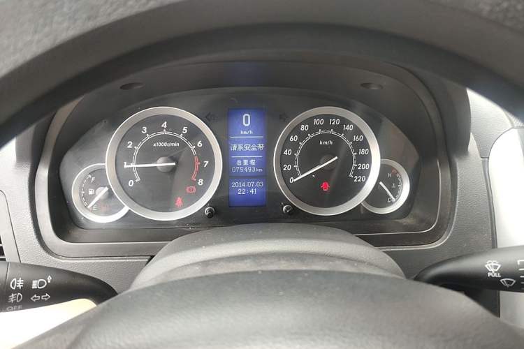 Used BAIC E Series 2012 Hatchback 1.3L Manual Liking Edition Instrument Cluster