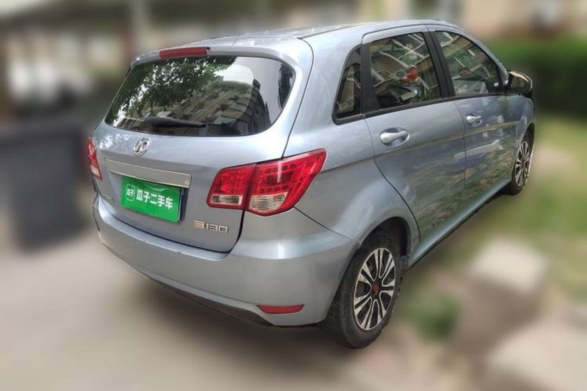 Used BAIC E Series 2012 Hatchback 1.3L Manual Liking Edition Rear Right 45 Deg