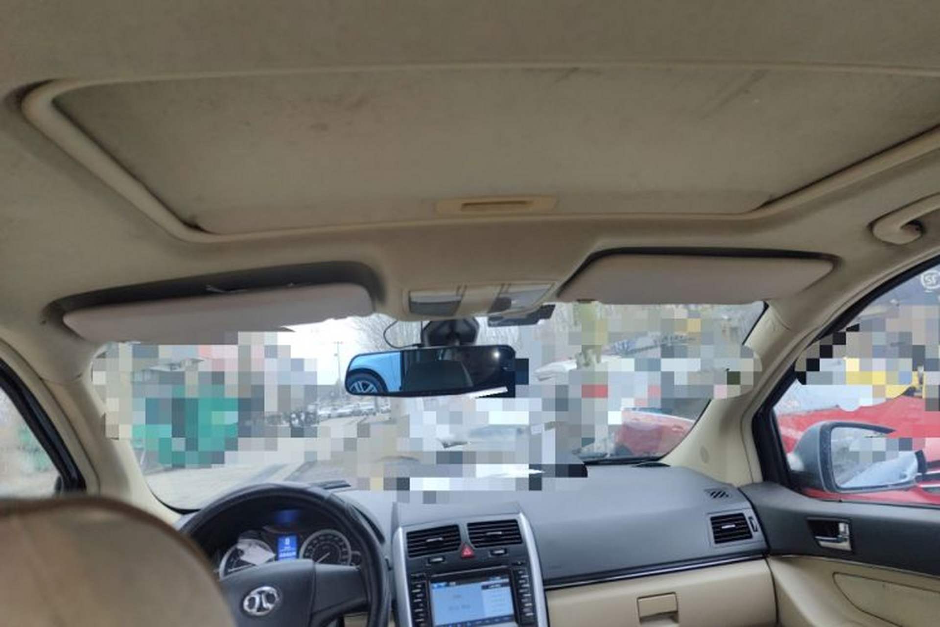 Used BAIC E Series 2012 Hatchback 1.5L Manual Leshang Version Headliner