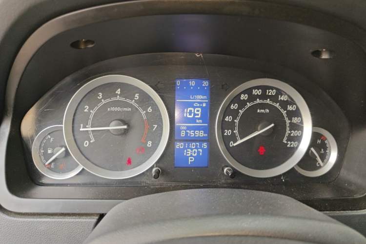 Used BAIC E Series 2012 Hatchback 1.5L Automatic Leshang Version Instrument Cluster
