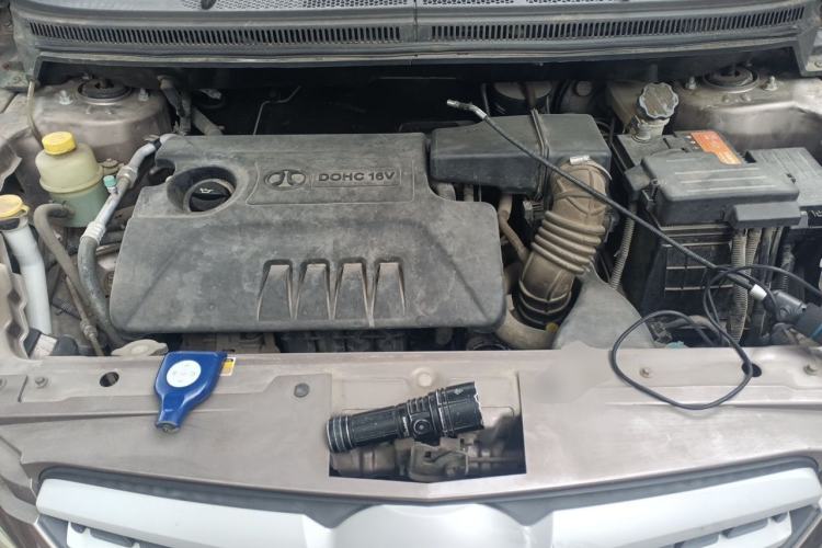 Used BAIC E Series 2012 Hatchback 1.5L Automatic Leshang Version Engine Bay