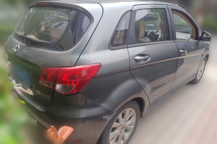 Used BAIC E Series 2012 Hatchback 1.5L Automatic Leshang Version Rear Right 45 Deg