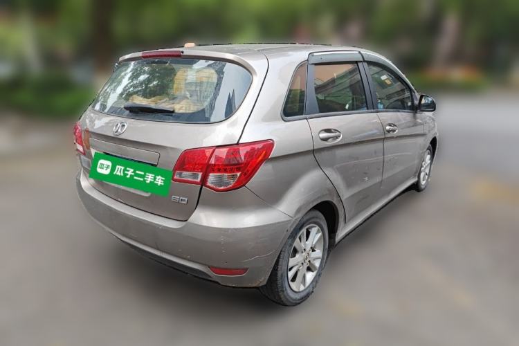 Used BAIC E Series 2012 Hatchback 1.5L Automatic Leshang Version Rear Right 45 Deg
