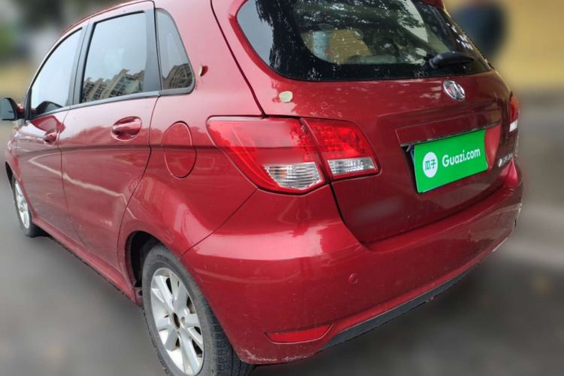 Used BAIC E Series 2012 Hatchback 1.5L Automatic Leshang Version Rear Left 45 Deg