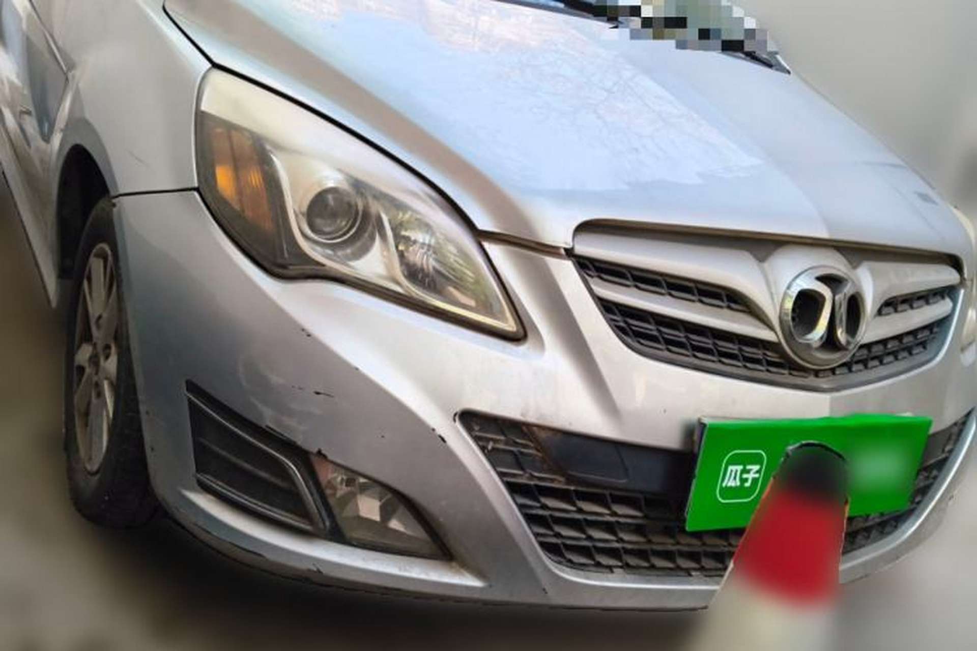 Used BAIC E Series 2012 Hatchback 1.5L Manual Leshang Version Front Right 45 Deg